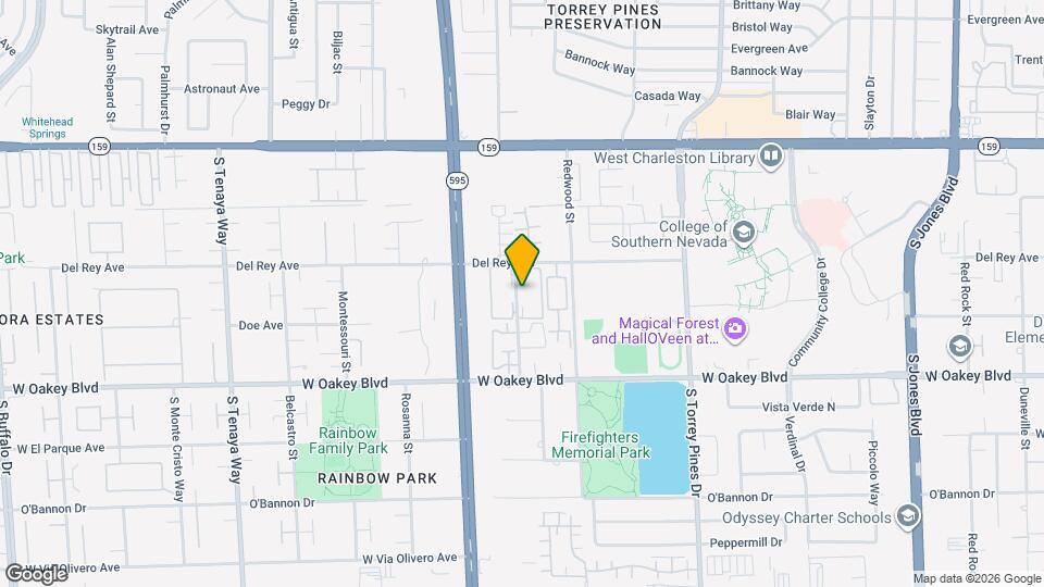 1413 Santa Margarita St Map and Location Details