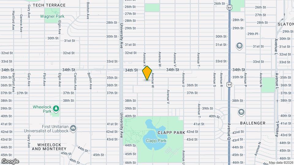 2308 36th St Map and Location Details