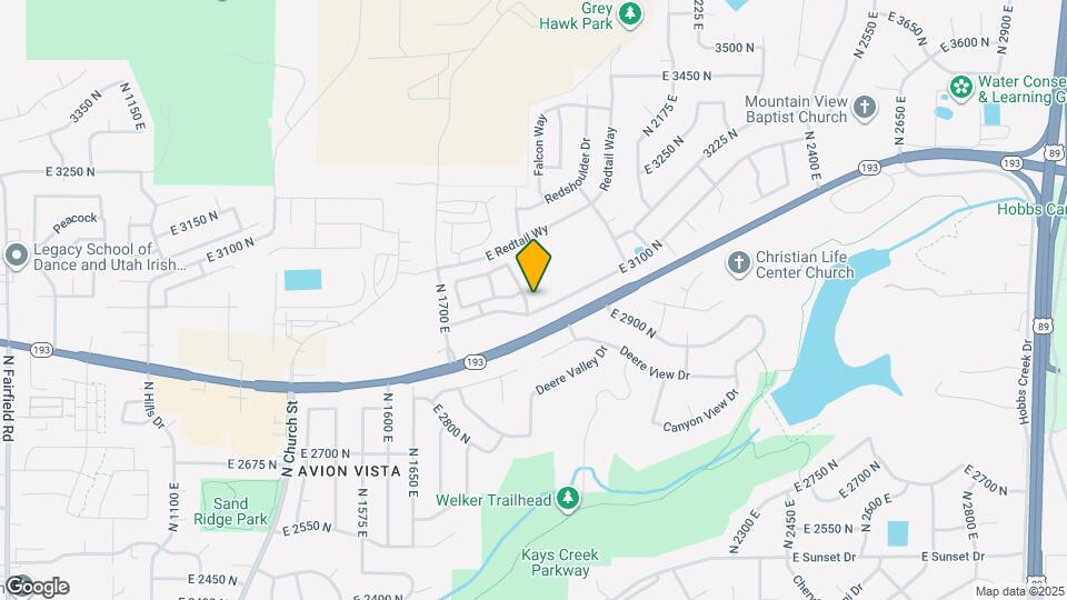 3114 E Whitetail Dr Map and Location Details