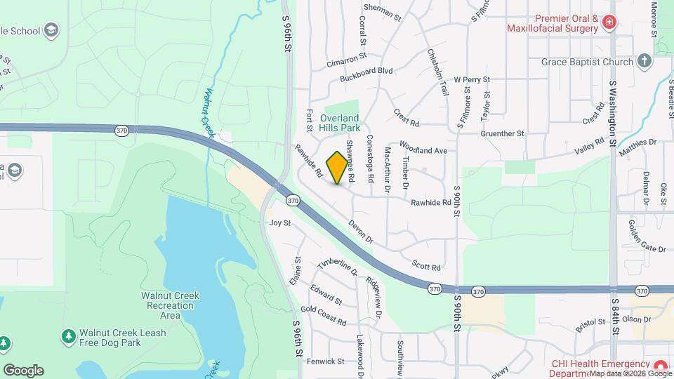 1125 Rawhide Rd Map and Location Details