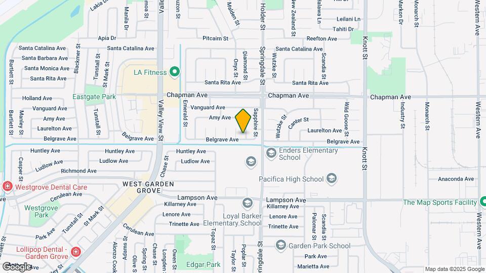 12201 Diamond St Map and Location Details