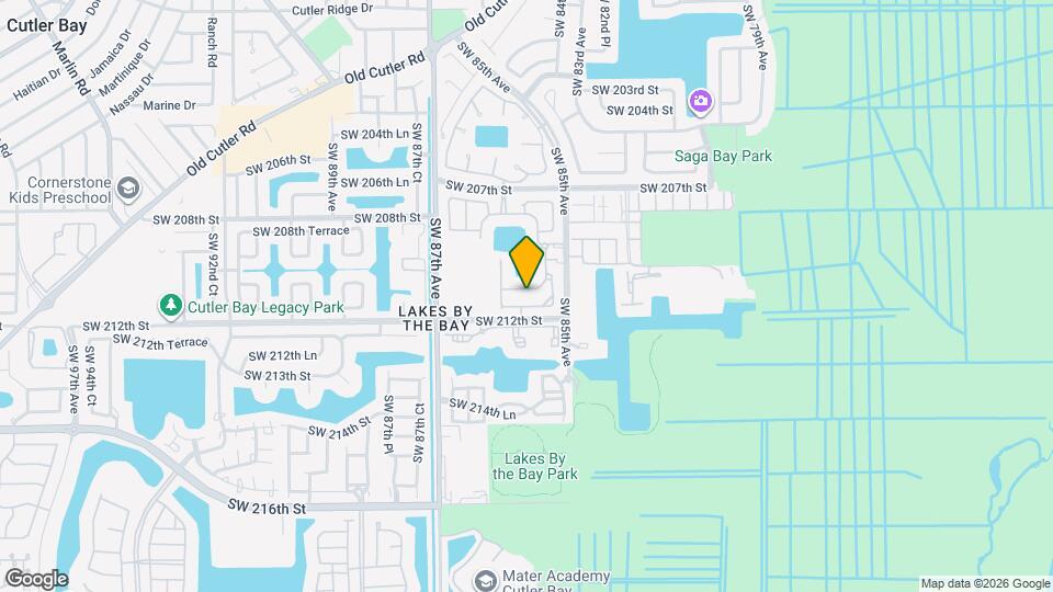 8564 SW 210th Terrace Map and Location Details