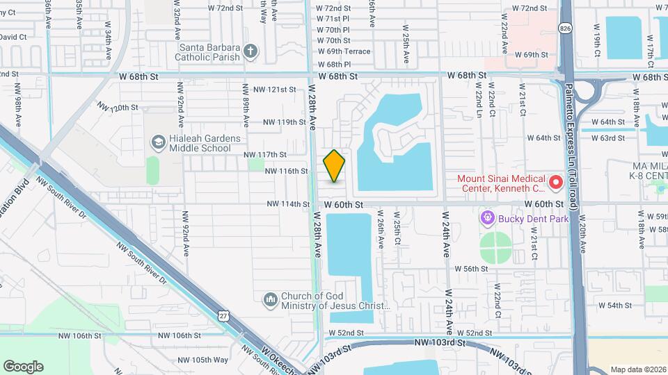 2735 W 61st St Mapa y Detalles de la Ubicación