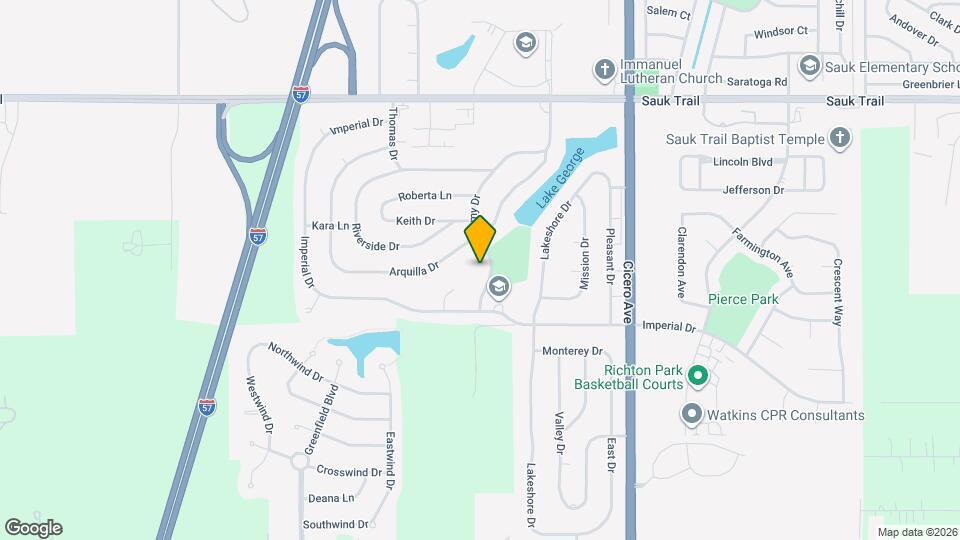 22600 Amy Dr Mapa y Detalles de la Ubicación