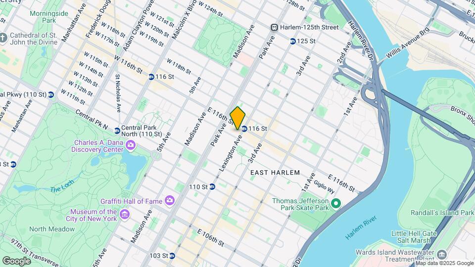 1862 Lexington Ave Map and Location Details