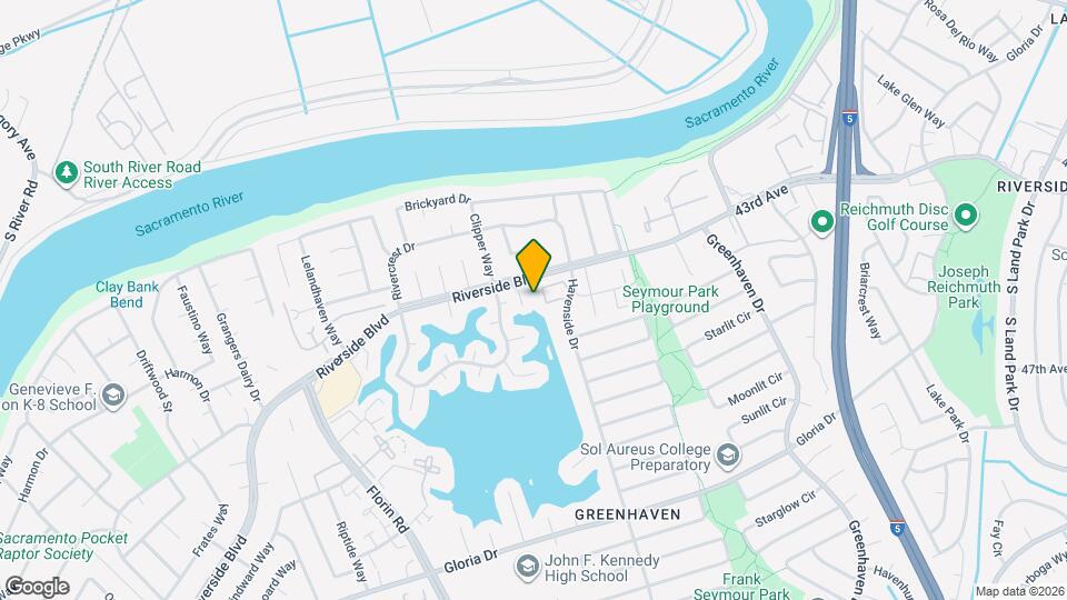 6241 Riverside Blvd Map and Location Details