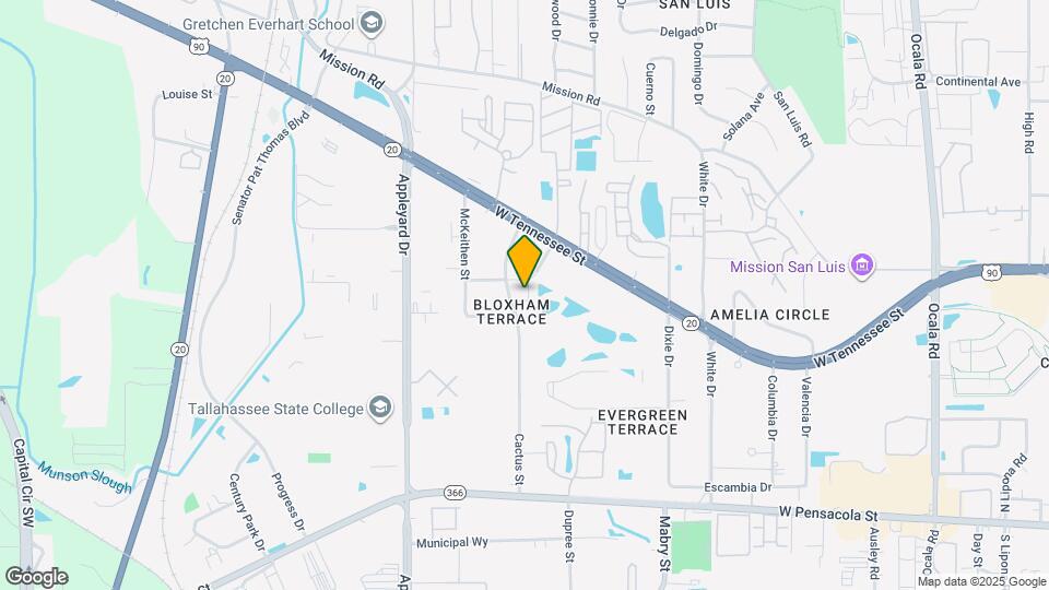 445 Cactus St Map and Location Details