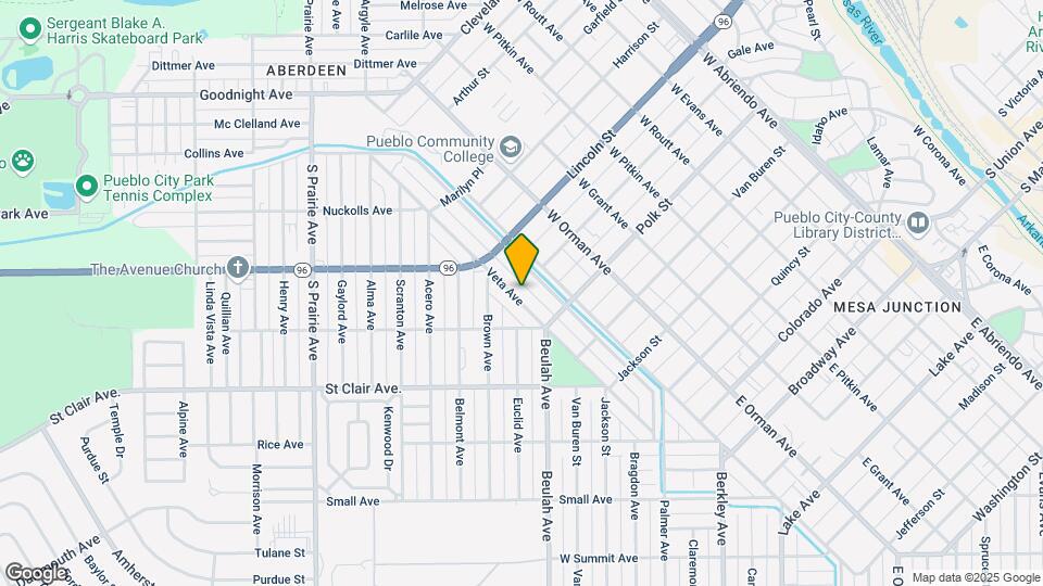 521 Veta Ave Map and Location Details