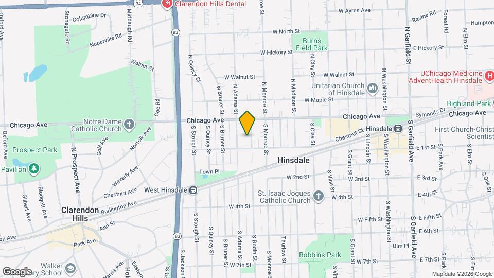 34 S Bodin St Mapa y Detalles de la Ubicación