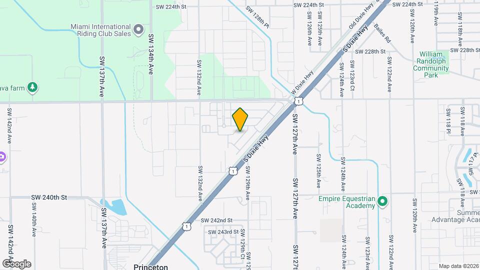 23464 SW 129th Ave Map and Location Details