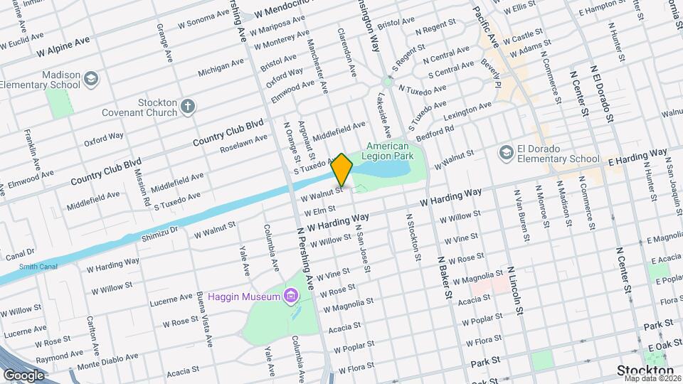 1120 W Walnut St Map and Location Details