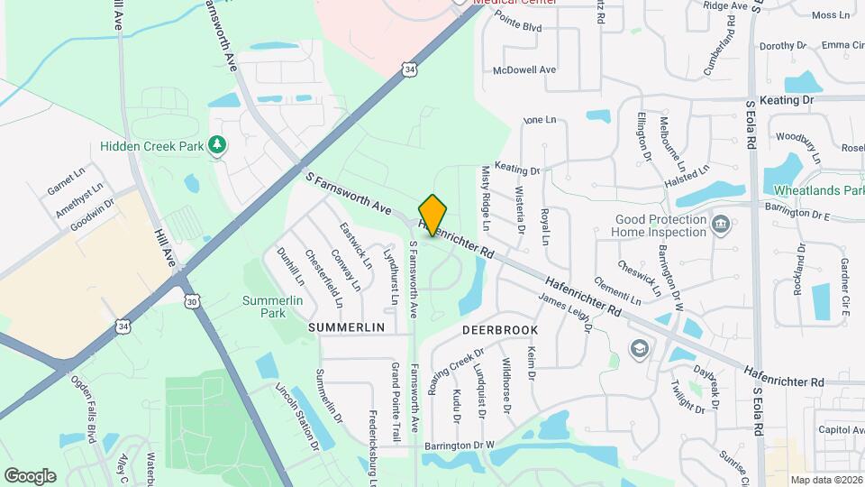 1925 Turtle Creek Ct Mapa y Detalles de la Ubicación