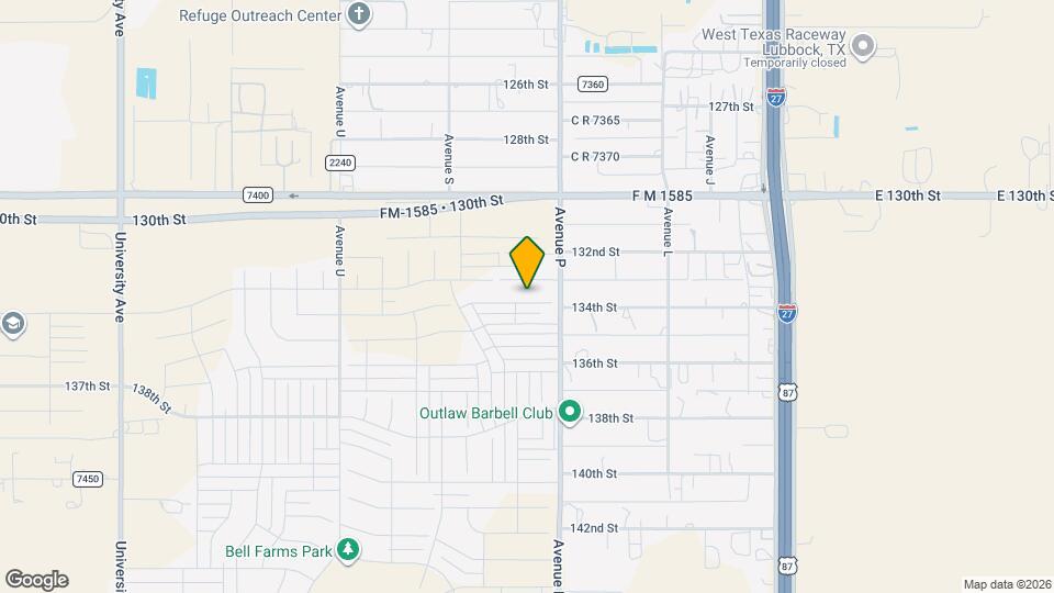 1614 134th St Map and Location Details