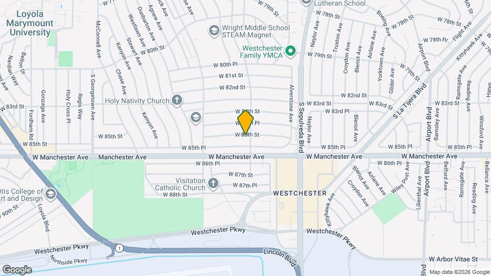 6446 W 85th St Map and Location Details