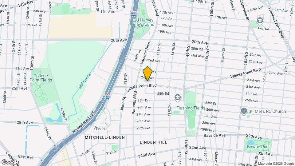 145-41 Willets Point Blvd Map and Location Details