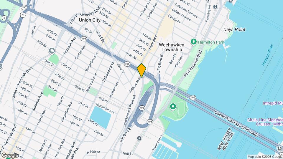 407 Park Ave Map and Location Details