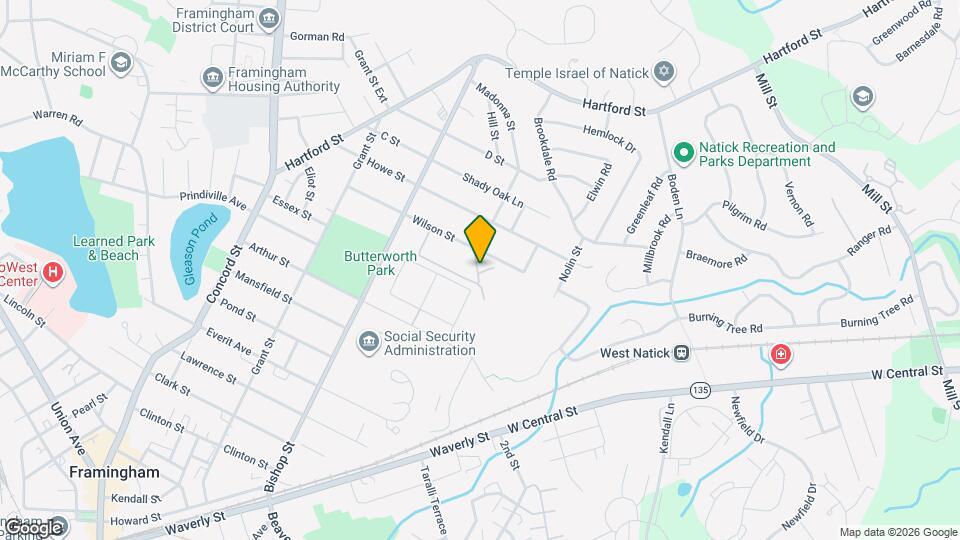 126 Wilson Dr Map and Location Details