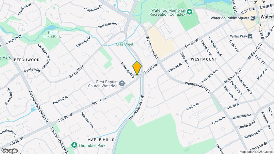 Maple Hill Creek Apartments Map and Location Details