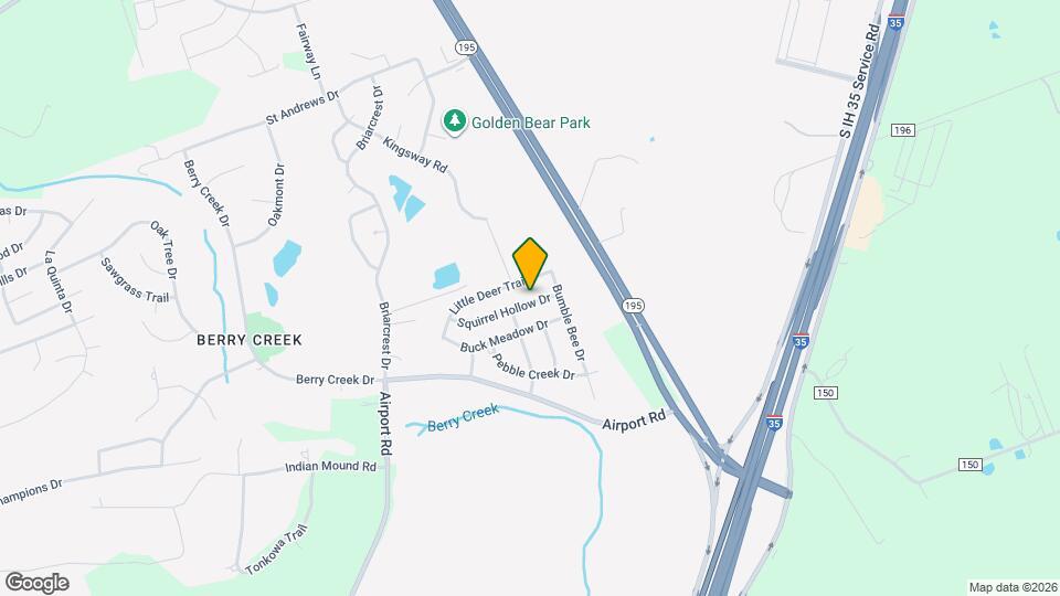 7817 Squirrel Hollow Dr Map and Location Details