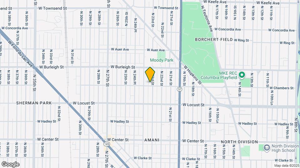 3007 N 23rd St Map and Location Details