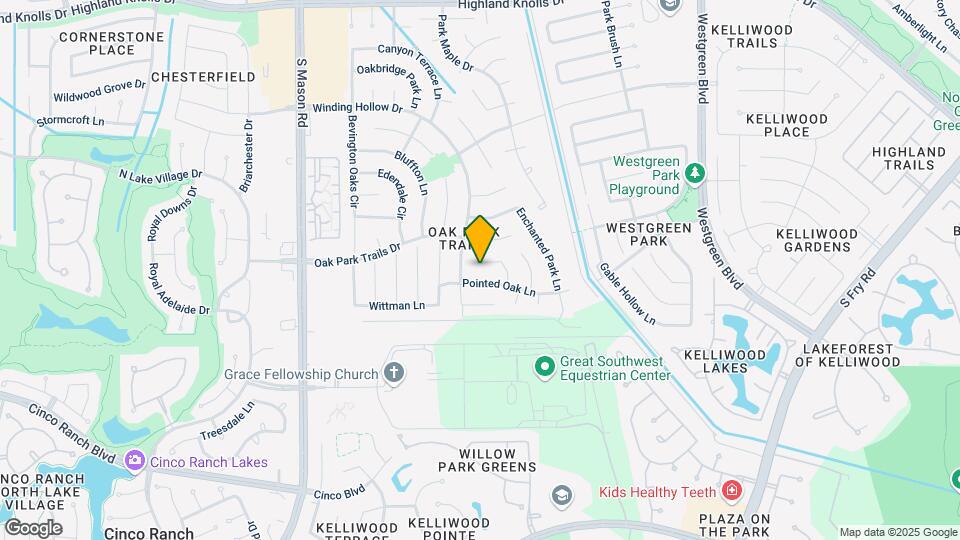 2206 Rocky Hollow Ln Map and Location Details