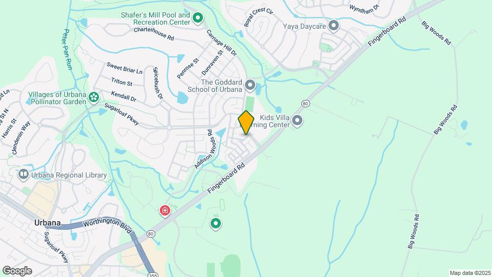 9549 Hyde Pl Map and Location Details