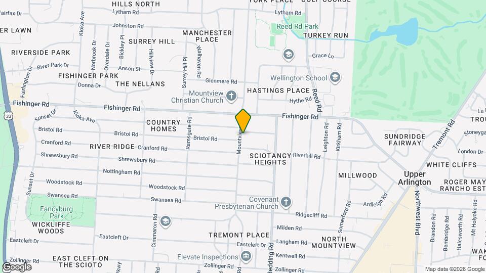 2131 Springhill Dr Map and Location Details