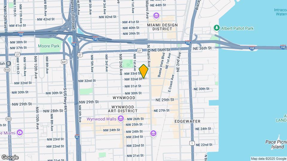 36 NW 32nd St, Unit B02 Map and Location Details