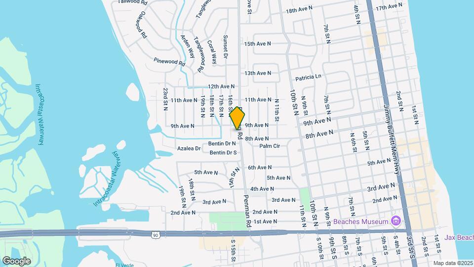 916 Penman Rd Map and Location Details