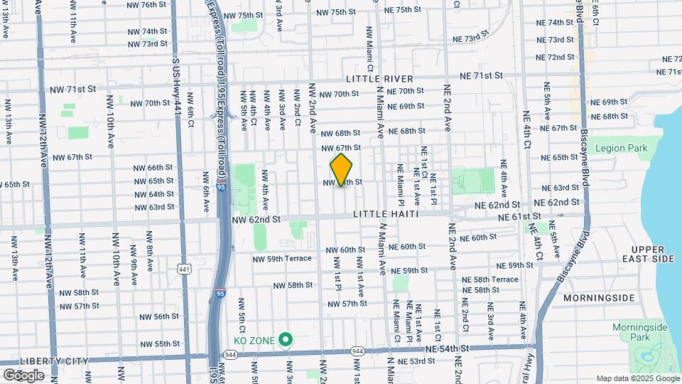 6316 NW 1st Ct Map and Location Details