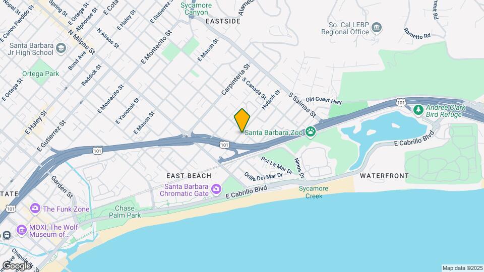 302 S Voluntario St, Unit C Map and Location Details