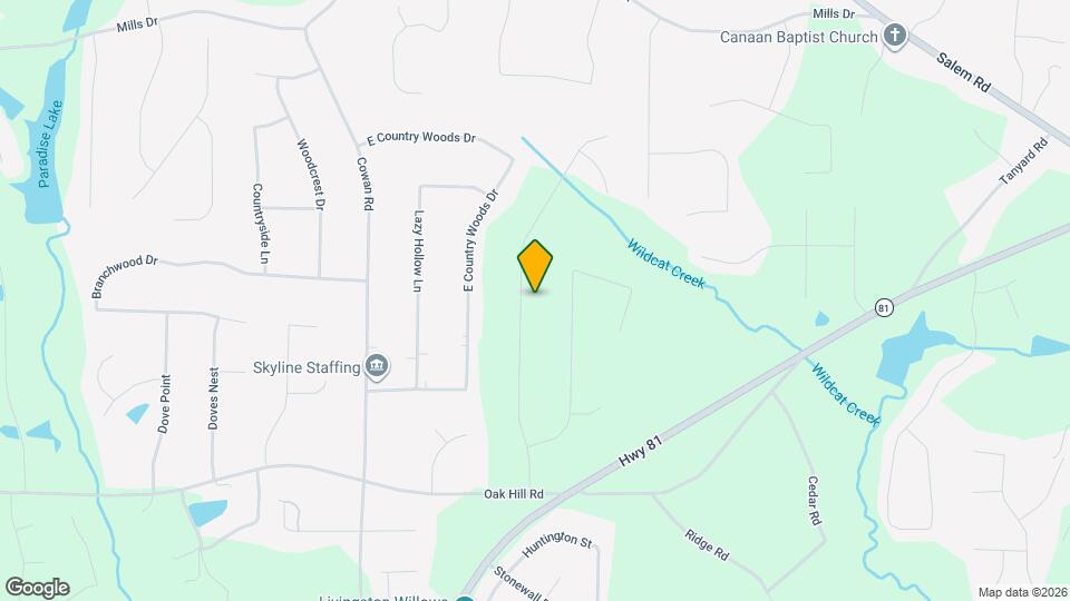 205 Oak Hill Dr Map and Location Details