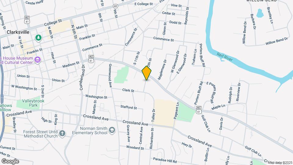 311 Conroy Ave Map and Location Details