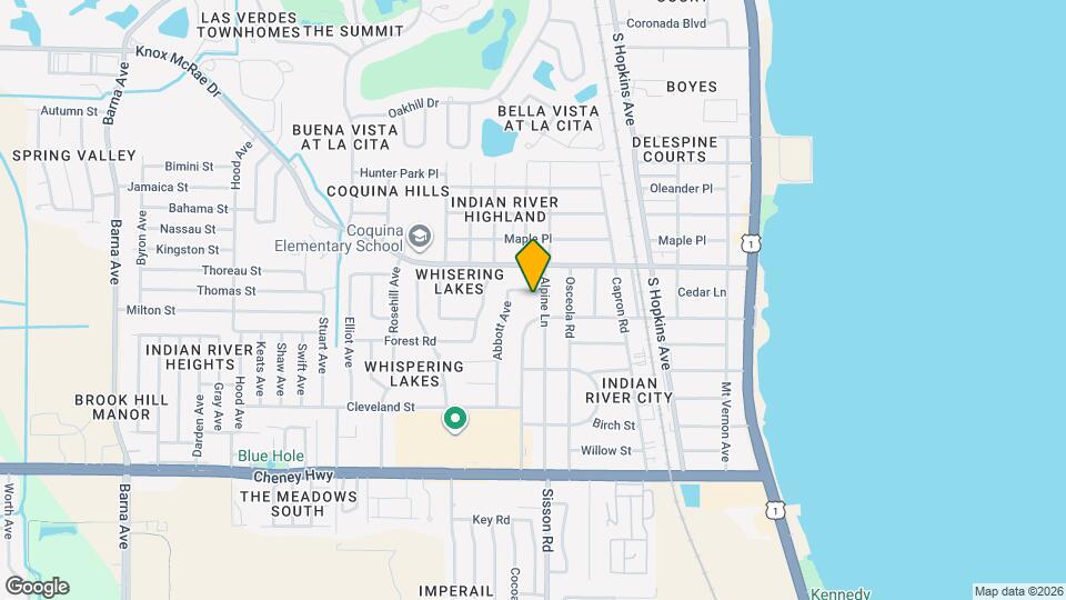 4255 Abbott Ave Map and Location Details