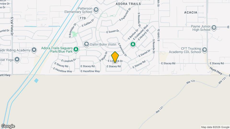 2430 E Stacey Rd Map and Location Details