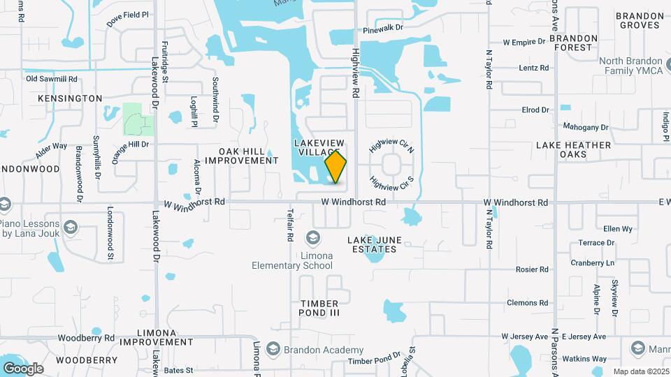 1326 Corner Oaks Dr Map and Location Details