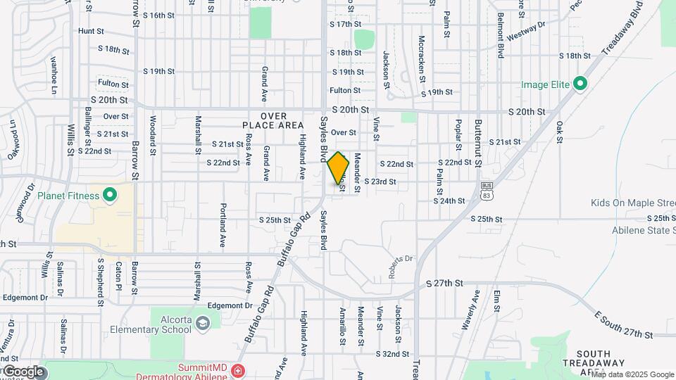 2318 Amarillo St Map and Location Details