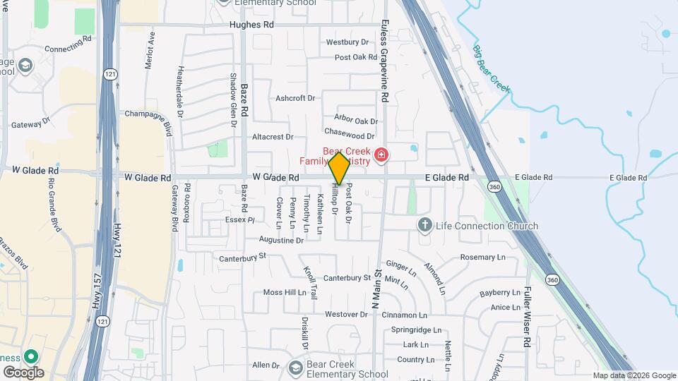 3012 Hilltop Dr Map and Location Details