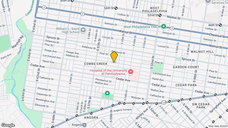 5526 Addison St Map and Location Details