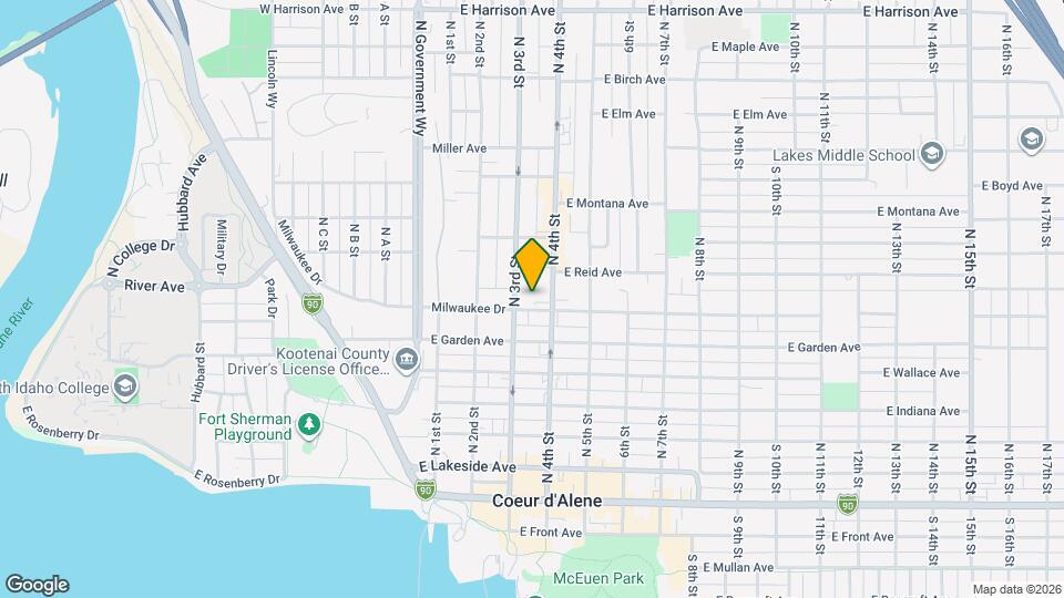 311 E Foster Ave Map and Location Details