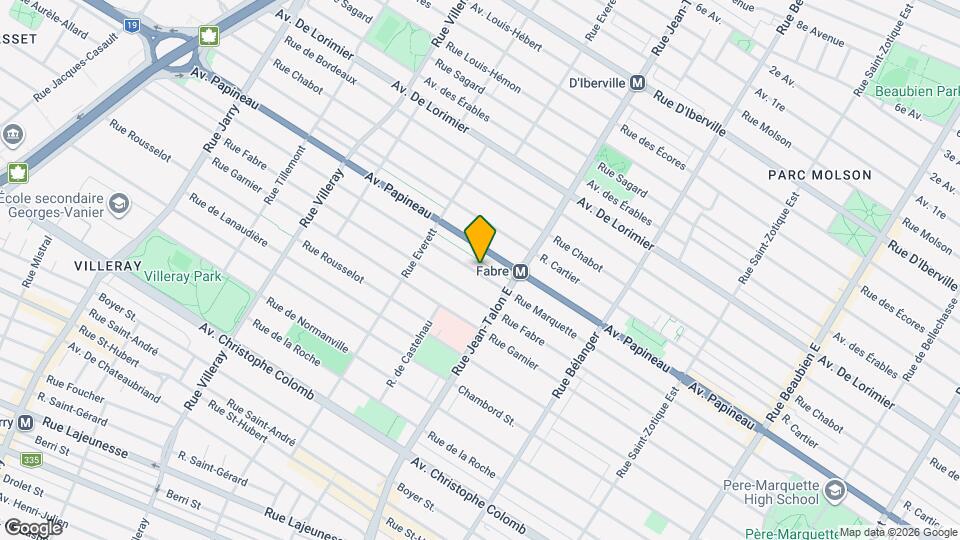 7217 Marquette Rue Map and Location Details