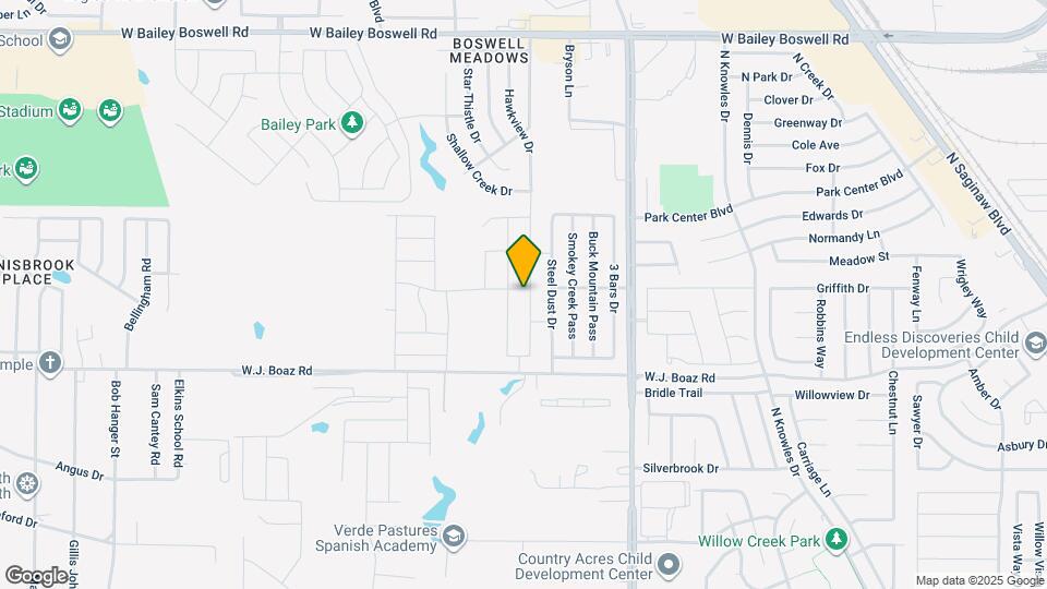 8325 Hawkview Dr Map and Location Details