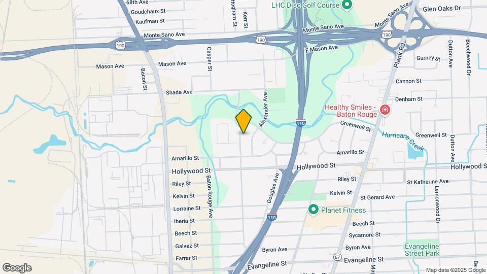 5736 Breckenridge Ave Map and Location Details