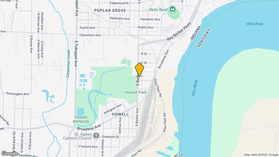 918 S Barker Ave Map and Location Details