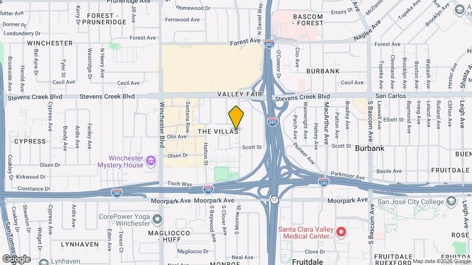 417 S Monroe St Map and Location Details