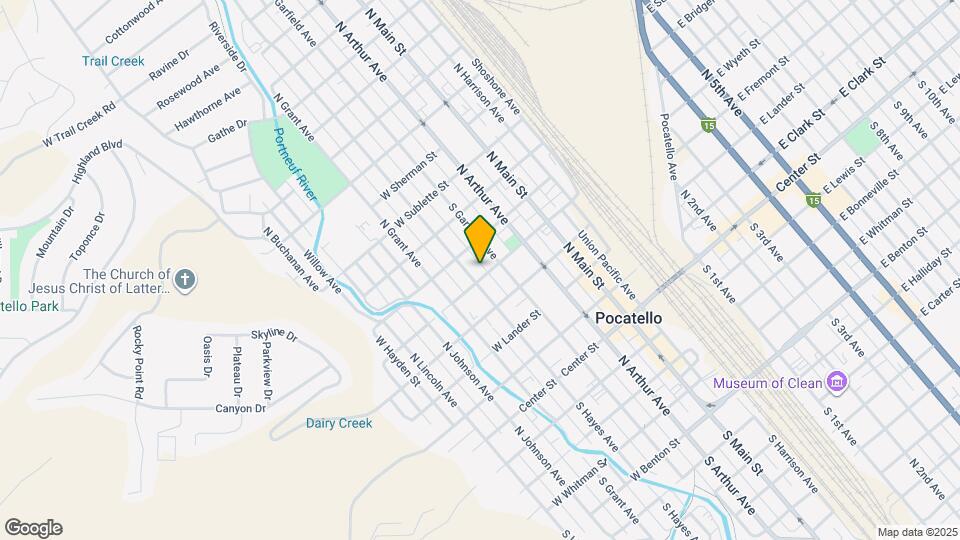 540 W Wyeth St Map and Location Details