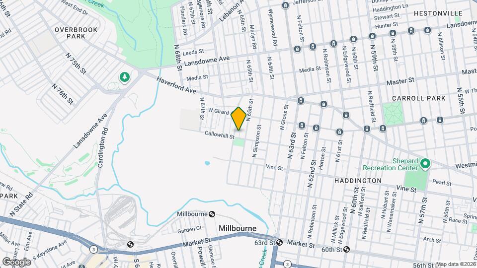 409 N Daggett St Map and Location Details