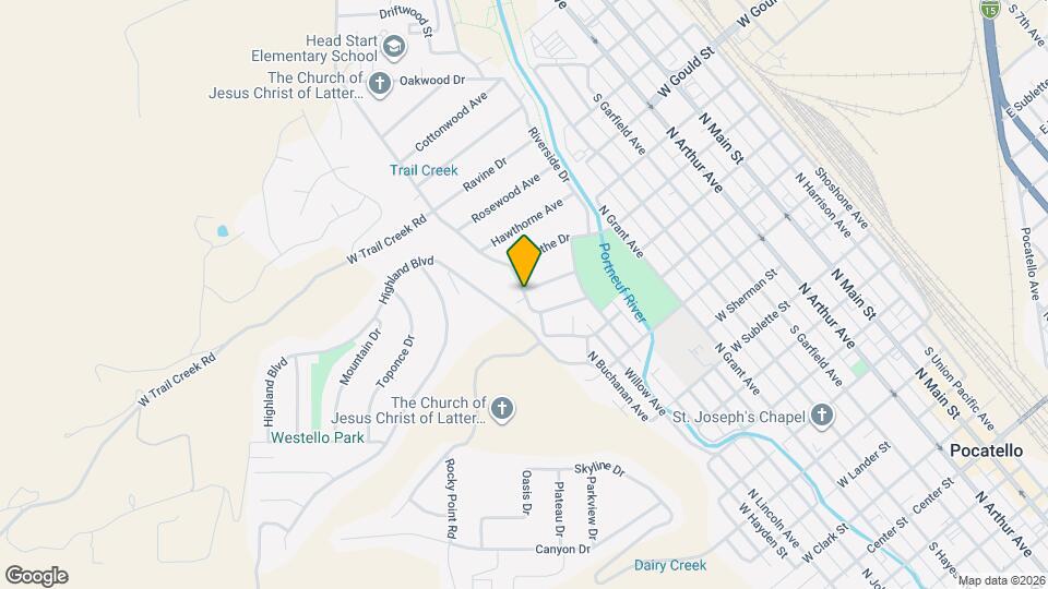 59 Foothill Blvd Map and Location Details