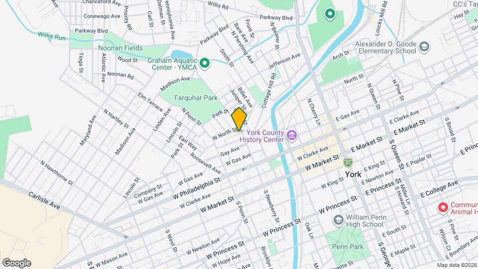 315 Smyser St Map and Location Details