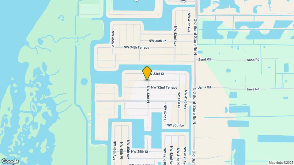 4322 NW 32nd Ln Map and Location Details